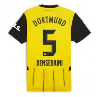 Borussia Dortmund Ramy Bensebaini #5 Domaci Dres 2024-25 Kratak Rukav